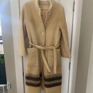 Sears Cream and Brown Ski Jacket